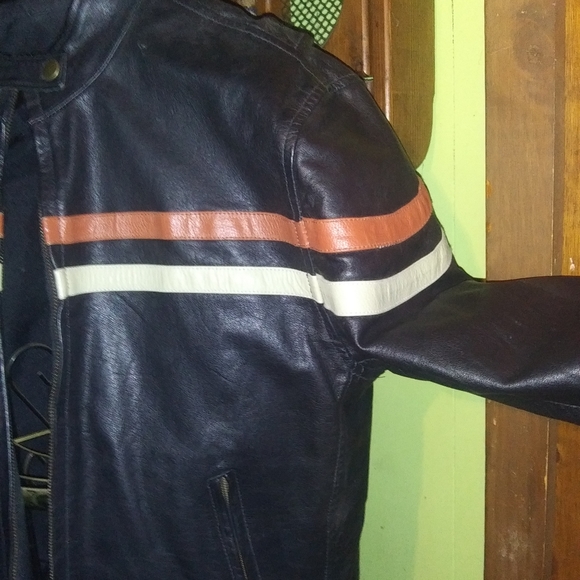 Cordura leather riding jacket - Picture 5 of 8